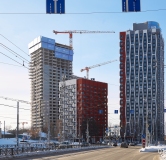 Ход строительства дома 1 в ЖК Милый Дом -