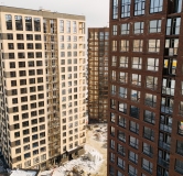 Ход строительства дома 42/1 (ГП-2) в ЖК Фора -