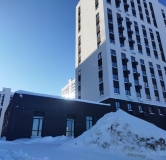 Ход строительства дома 5 в ЖК Лугометрия -