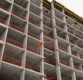 Ход строительства дома 29б, 2 этап, секция 5-8 в ЖК Заря -