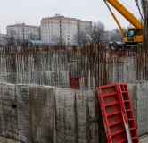 Ход строительства дома 114ю, поз.2, 1 этап в ЖК Флора (FLORA) -